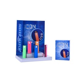 Αναπτήρας Silver Match Chriswick Slim USB